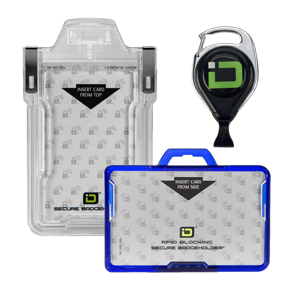 NEW - Magnetic Badge Holder - RFID Secure Badge Holder Genesis™ with  BloxProx™