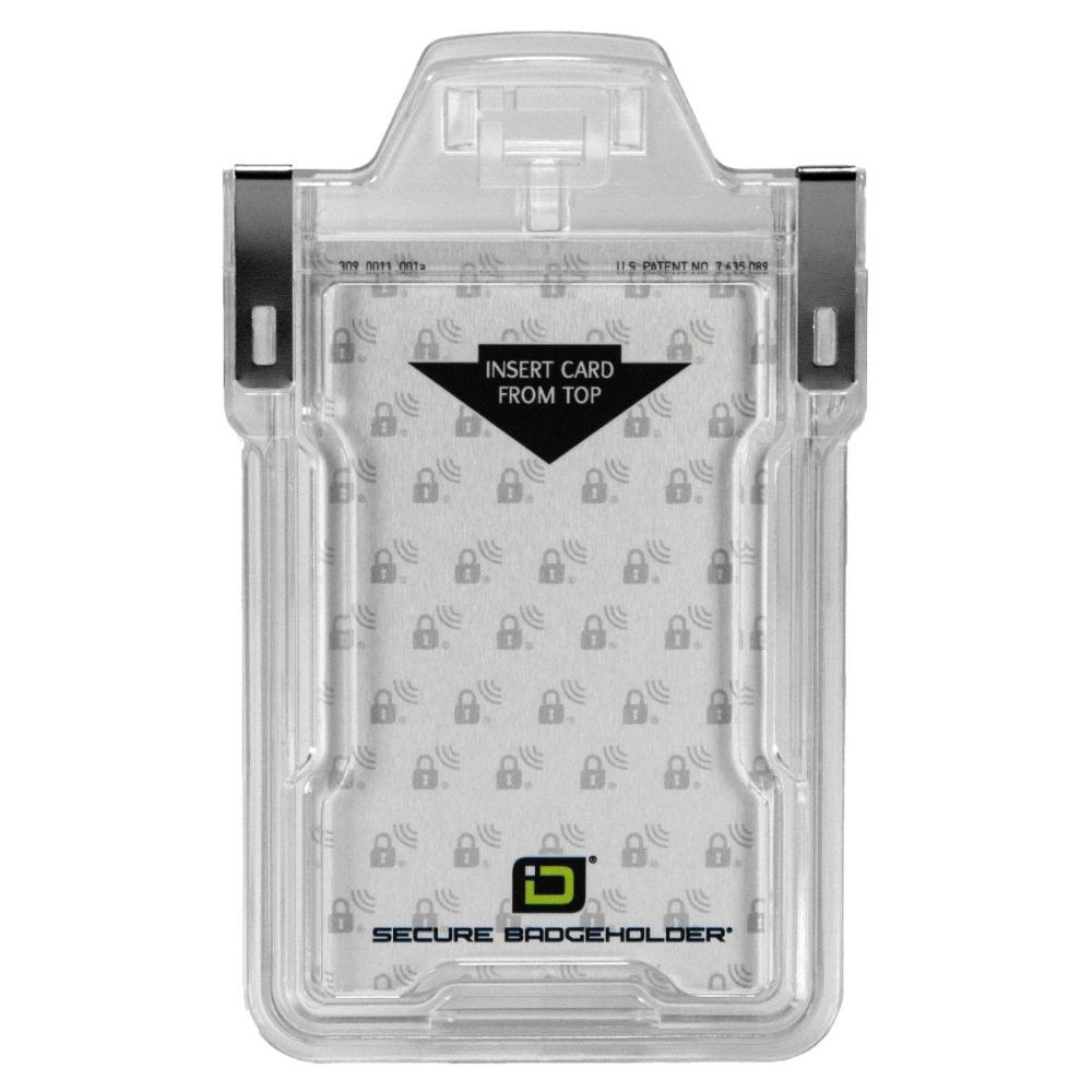 Secure Badge Holder Classic Clear