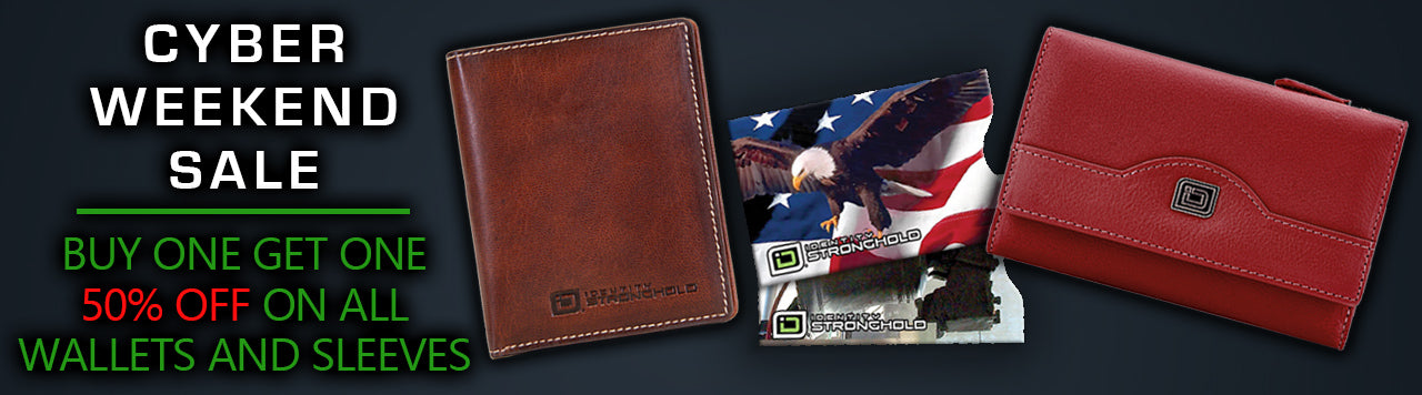 ID-Stronghold-RFID-Wallet-Sleeve-Sale-50%-Off