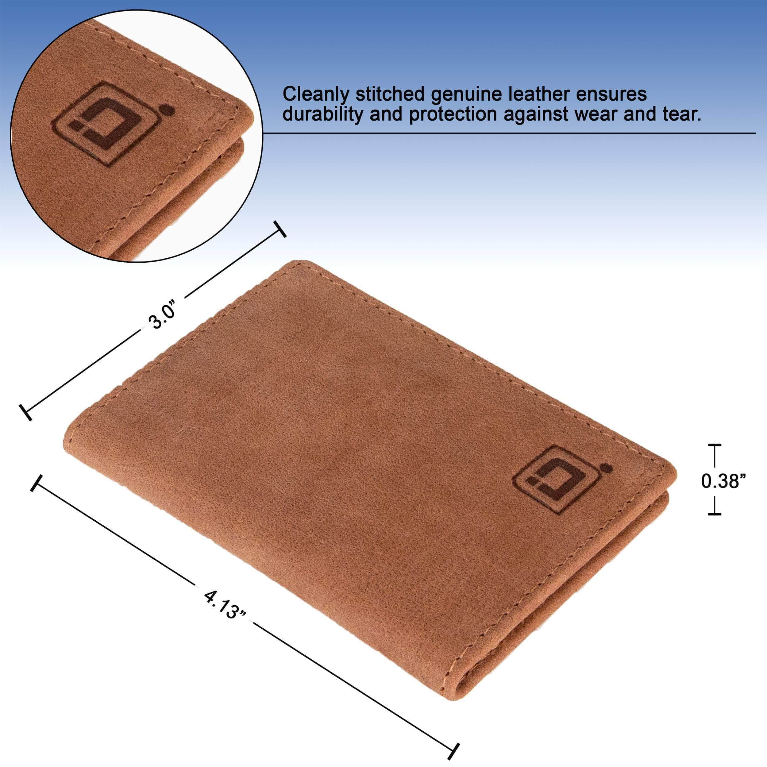 Luxury High Quality Wallet Mens Soft Leather Bifold ID Credit Card Holder  Gift