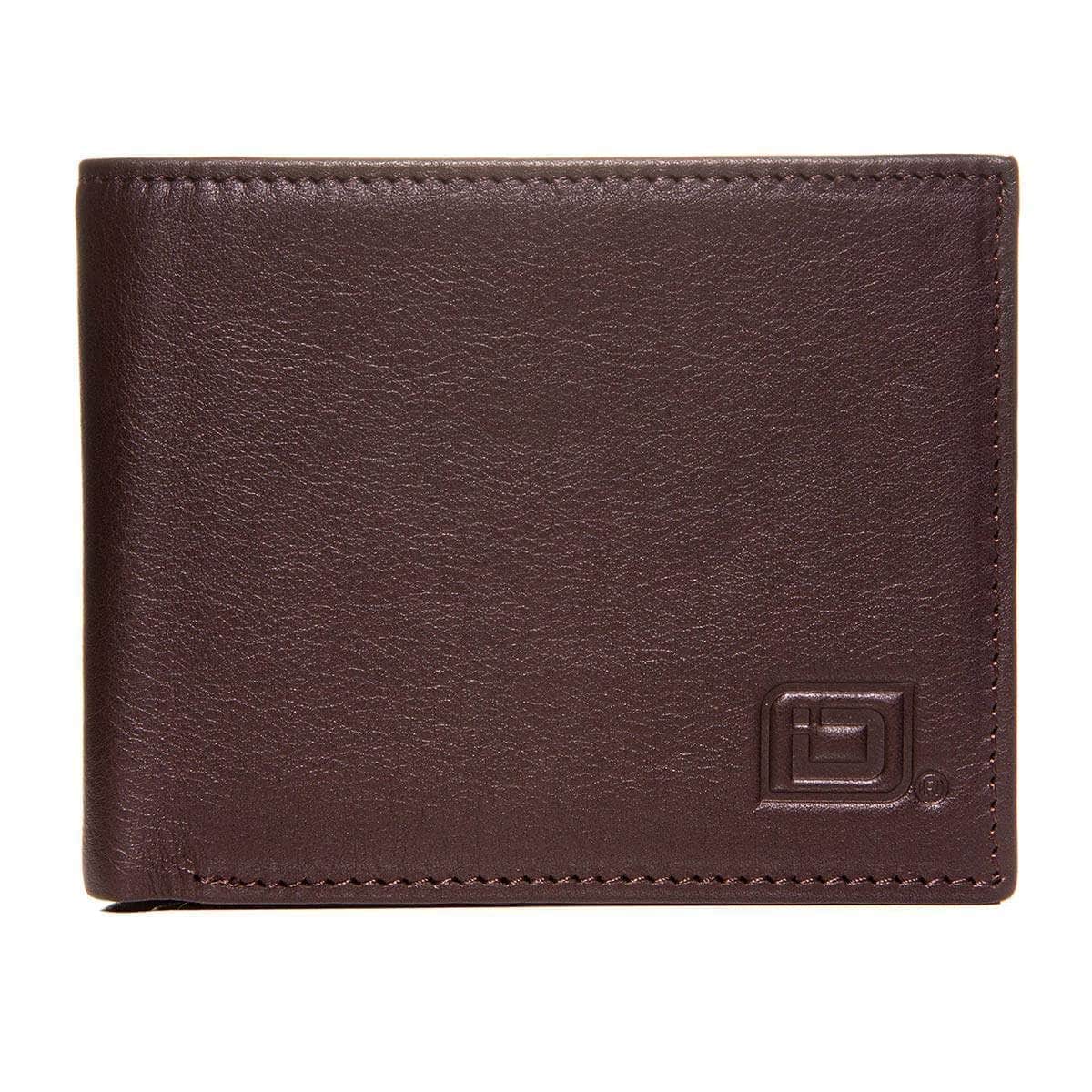 Billfold Wallet with ID Window Dark brown