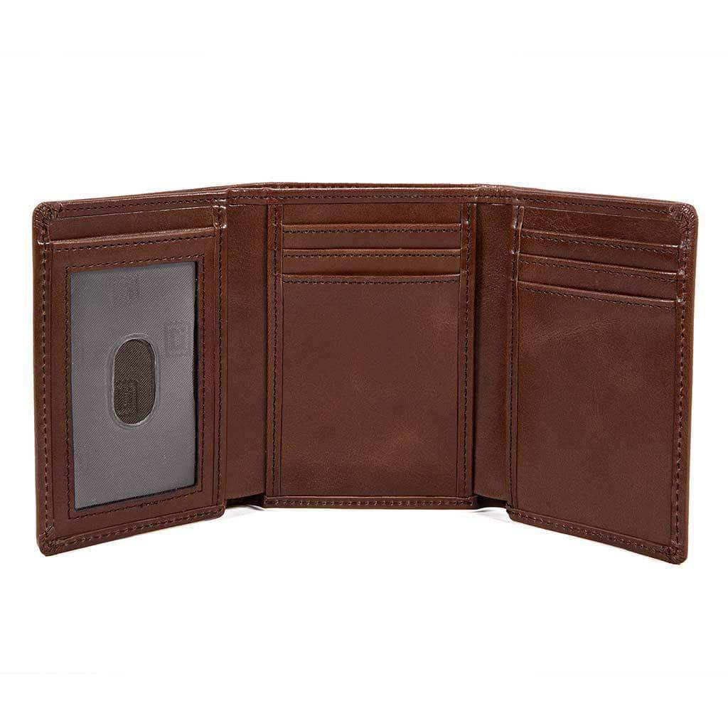 RFID Wallet Trifold with Stonewashed Finish - Rugged Look Wallets - Protective W