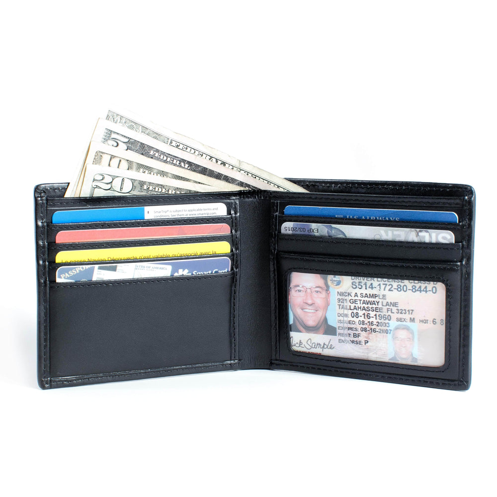 ID Stronghold | Men's RFID Wallet Slim 7 Slot Bi-Fold With ID