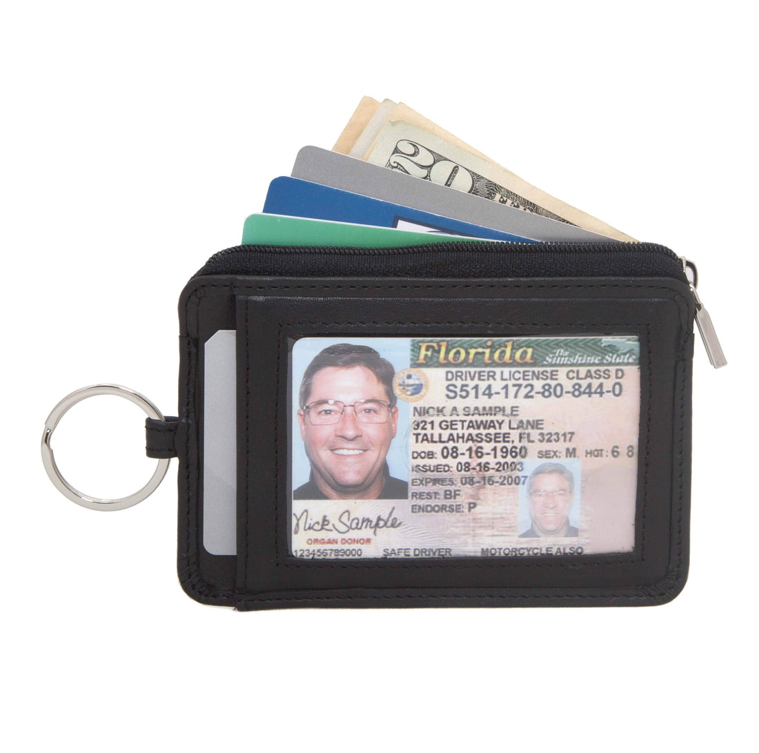 ID Stronghold | RFID Wallet Double ID Mini with Keyring